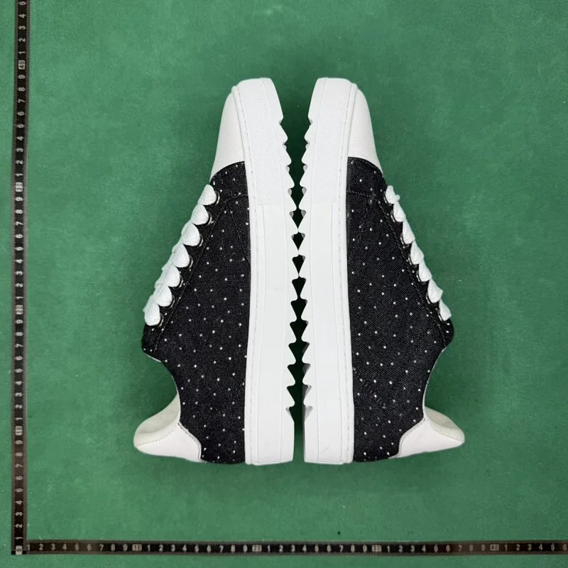 Black Crystal Sneakers