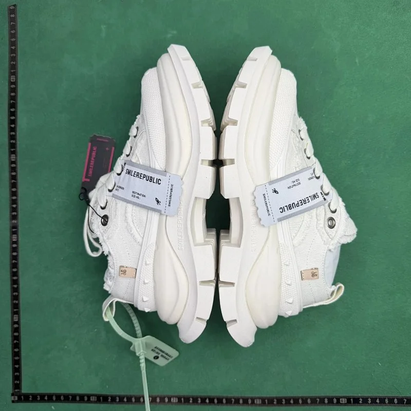 Cream; White Sneakers