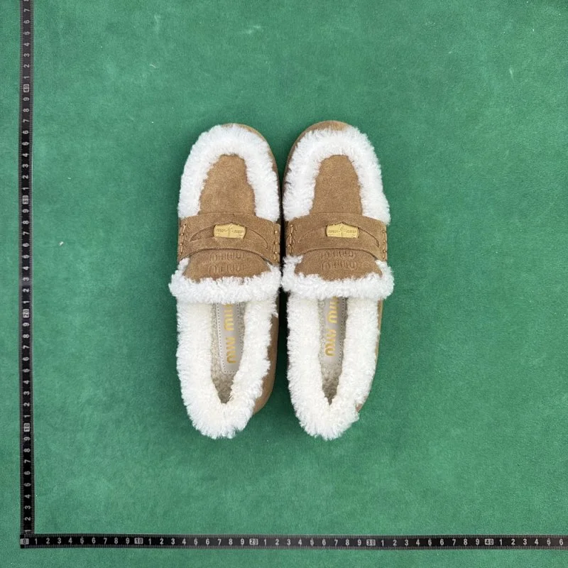 Shearling Slides