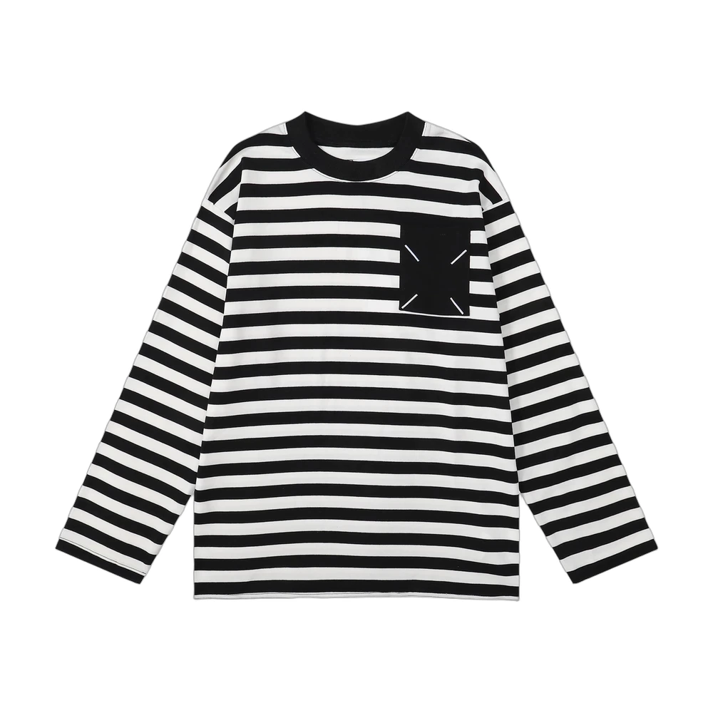 MM6 Maison Margiela Striped Long Sleeve Tee