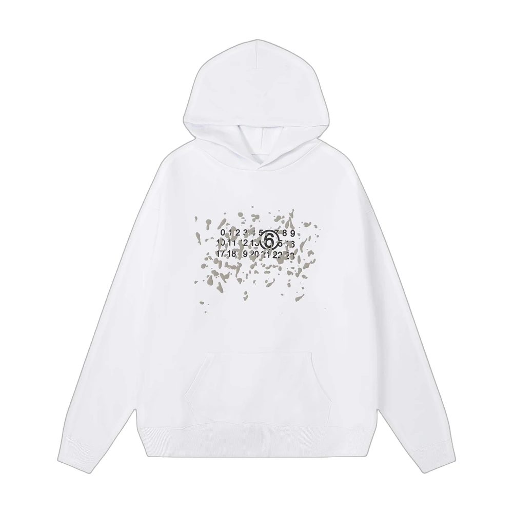 MM6 Maison Margiela Numbers Logo Hoodie