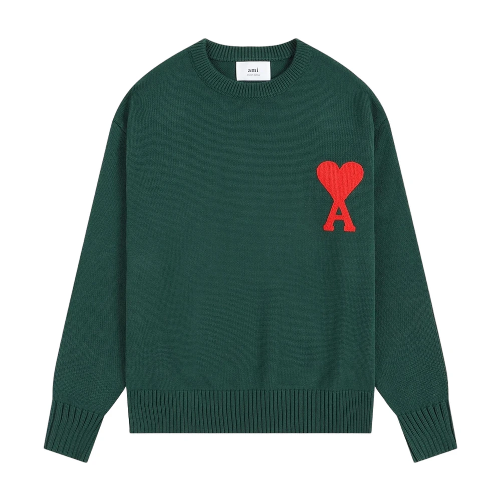 AMI Paris Ami de Coeur Crewneck Sweater