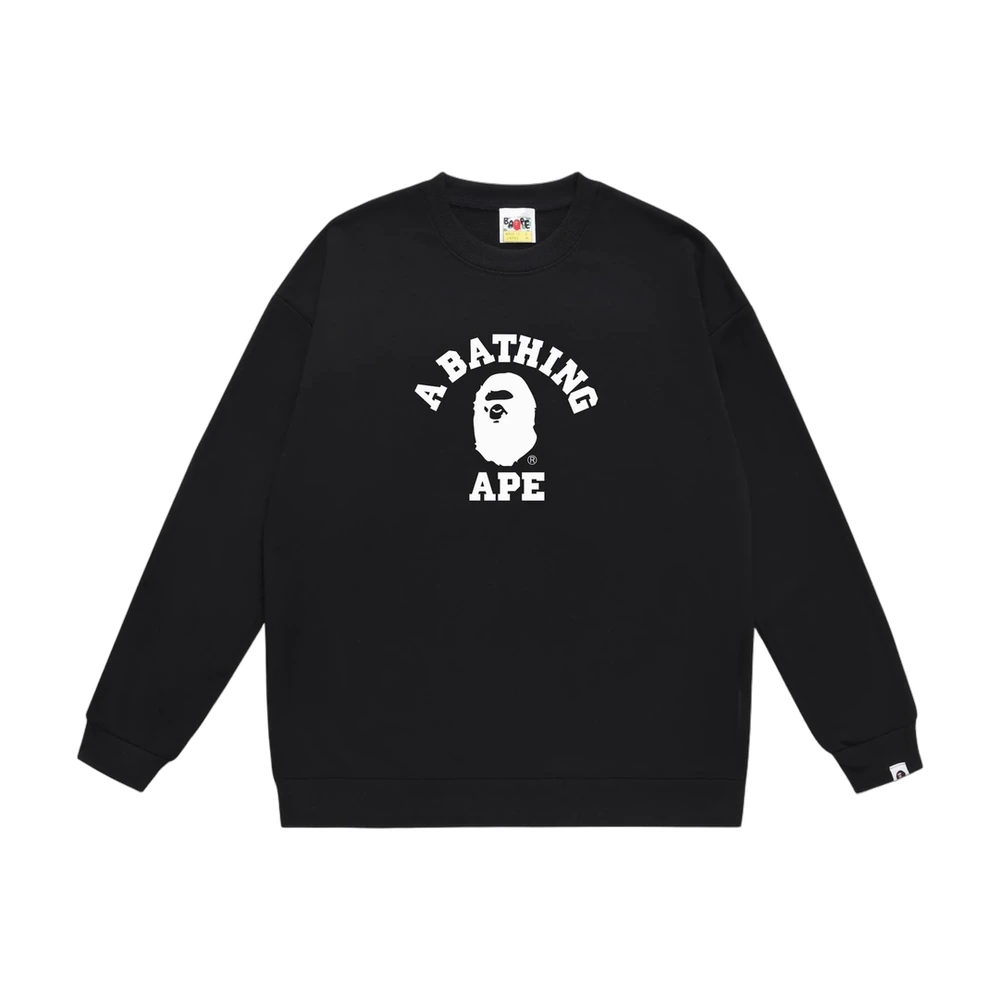 BAPE A Bathing Ape College Logo Sweatshirt