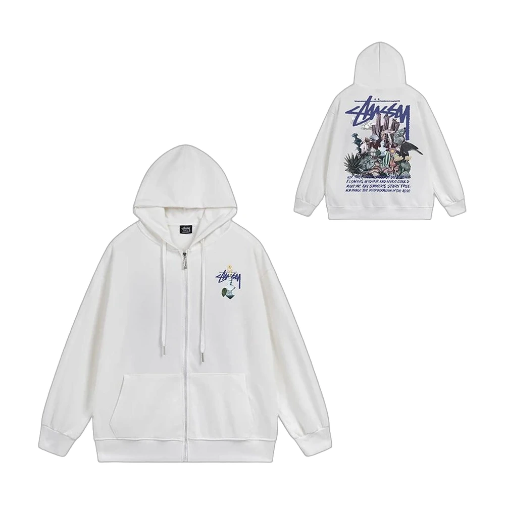 Stussy Surfman Graphic Zip Hoodie