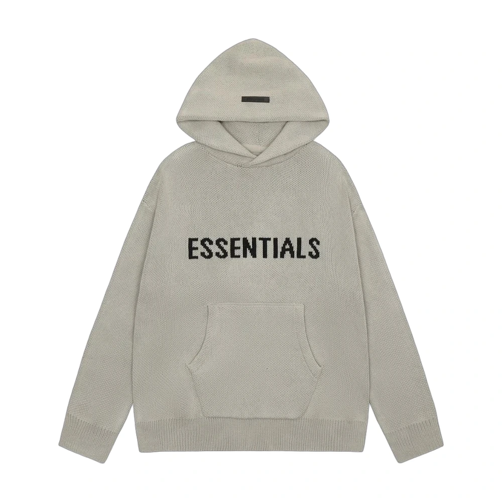 Fear of God Essentials Hoodie Cement