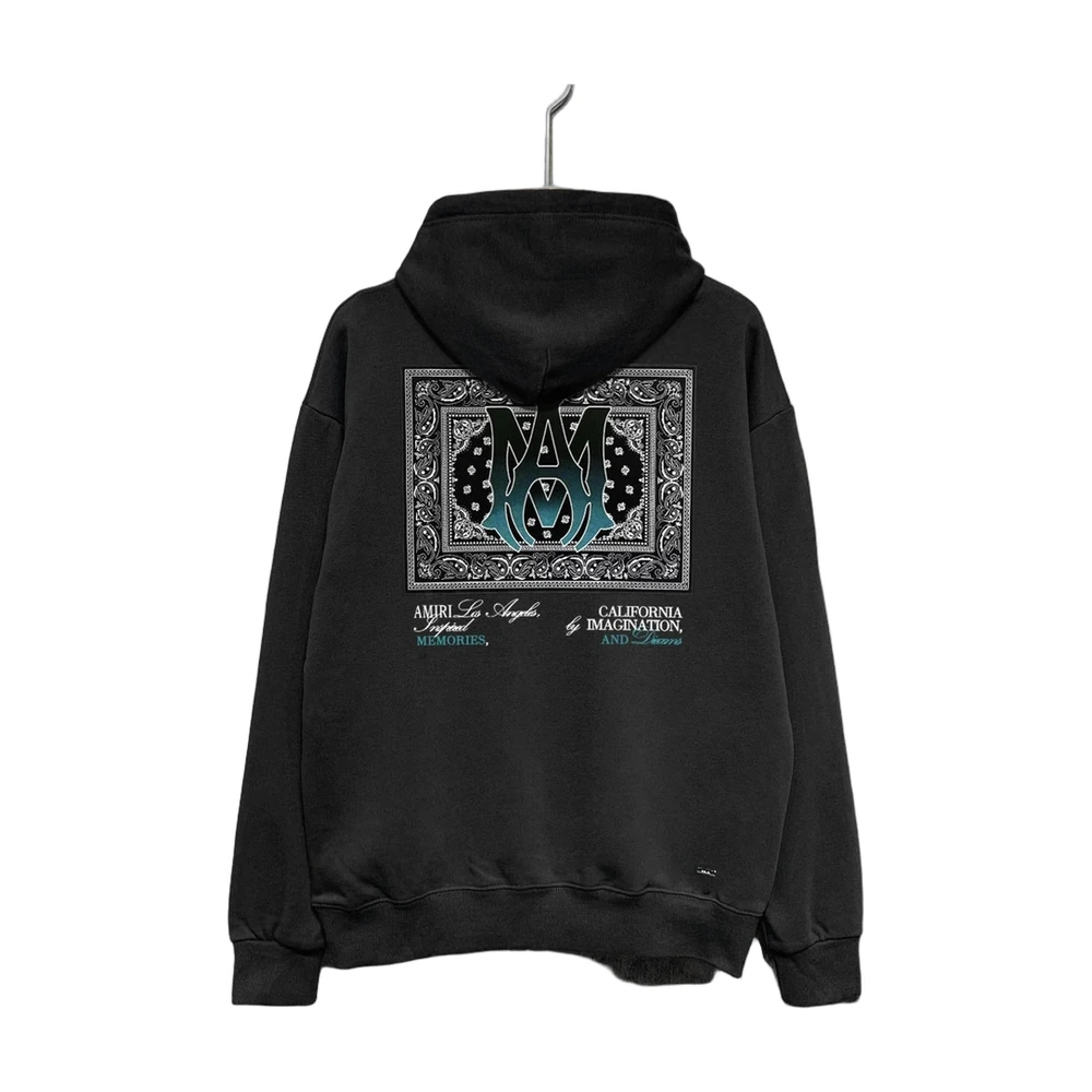 Amiri MA Bandana Logo Hoodie