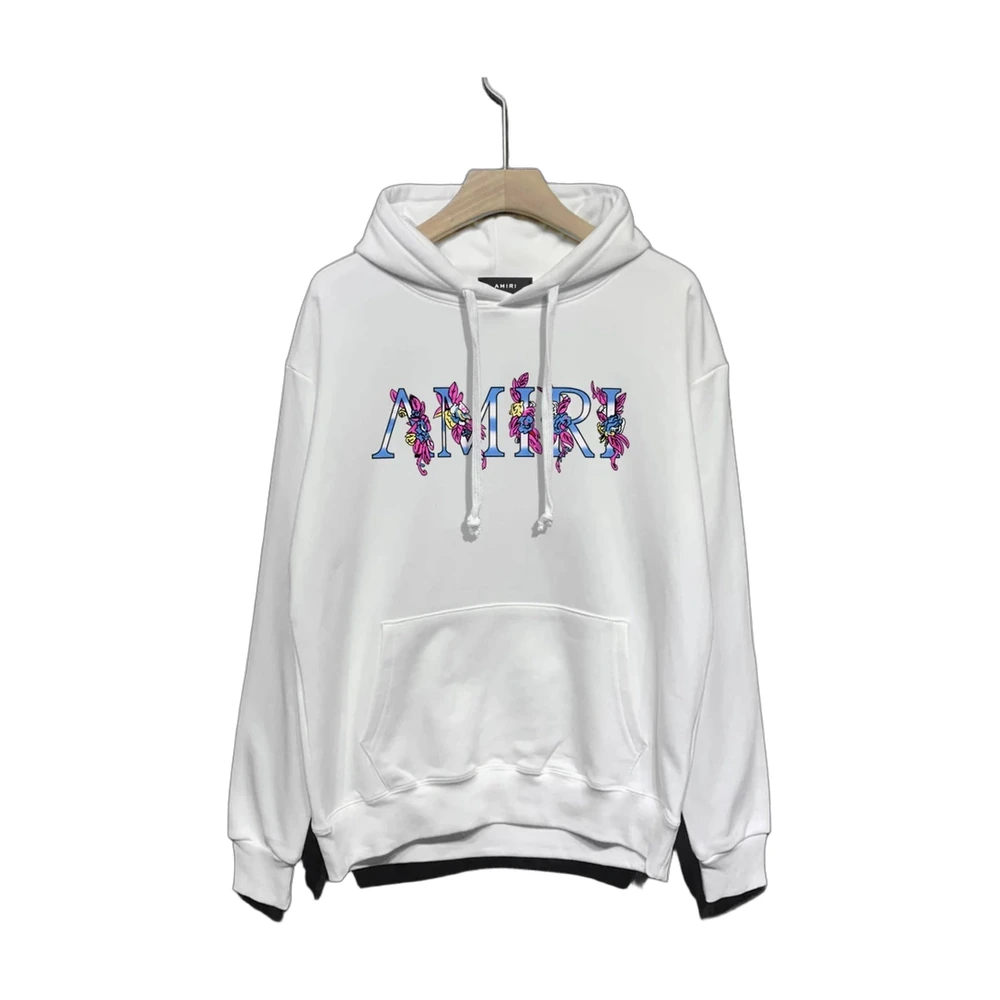 Amiri Floral Logo Hoodie