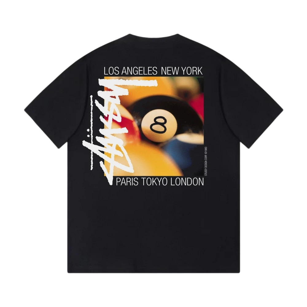 Stussy World Tour 8-Ball Tee