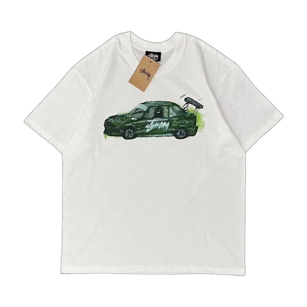 Stussy Green Car Tee