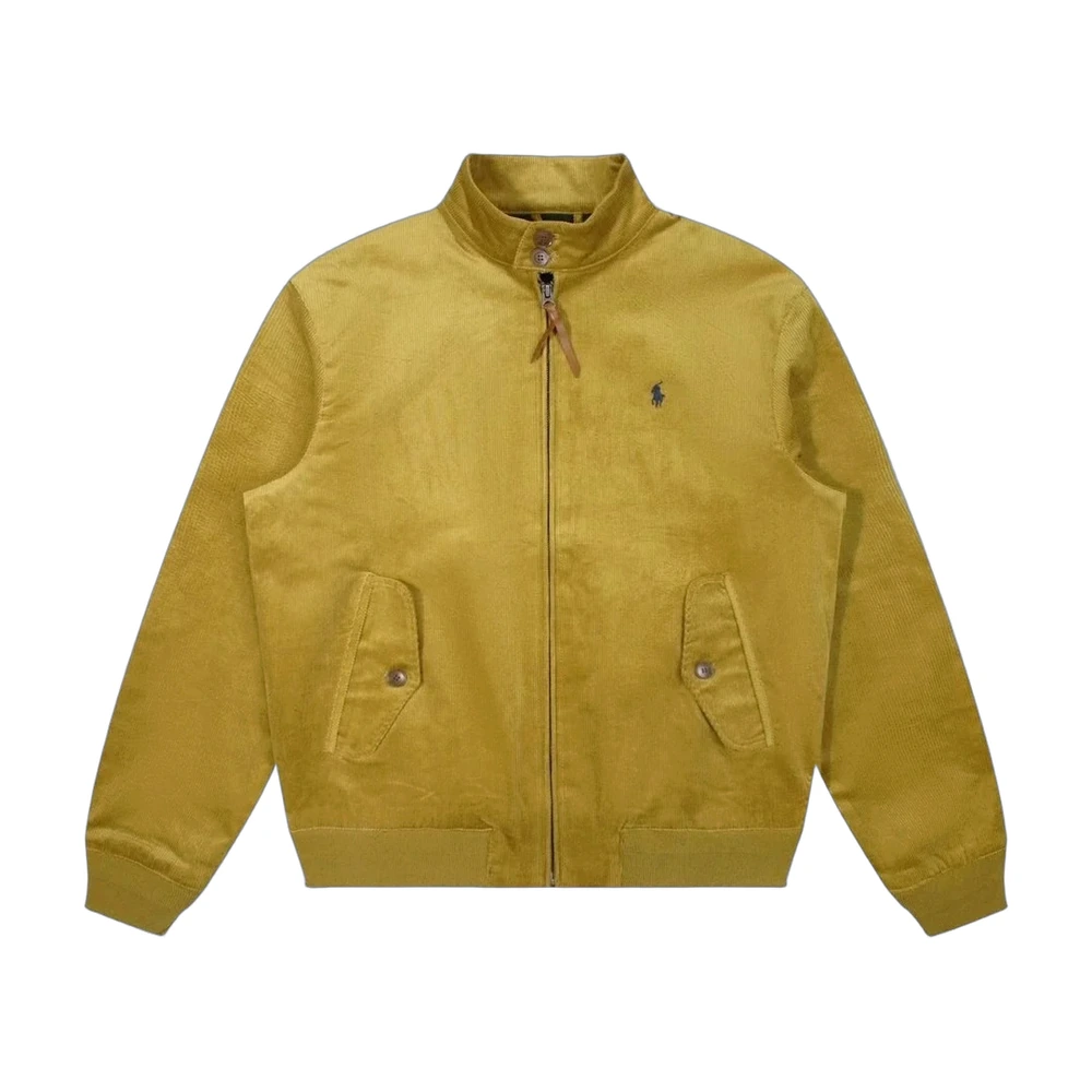 Polo Ralph Lauren Corduroy Harrington Jacket — Mustard