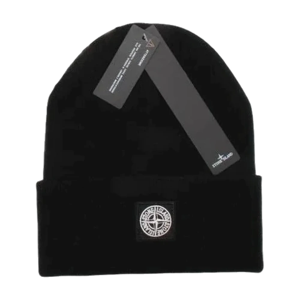 Stone Island Compass Patch Beanie