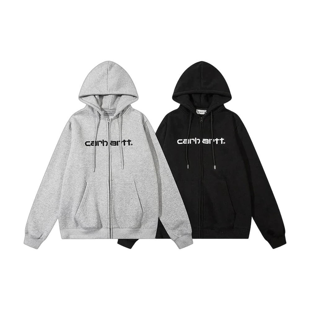 Carhartt Script Logo Zip Hoodie