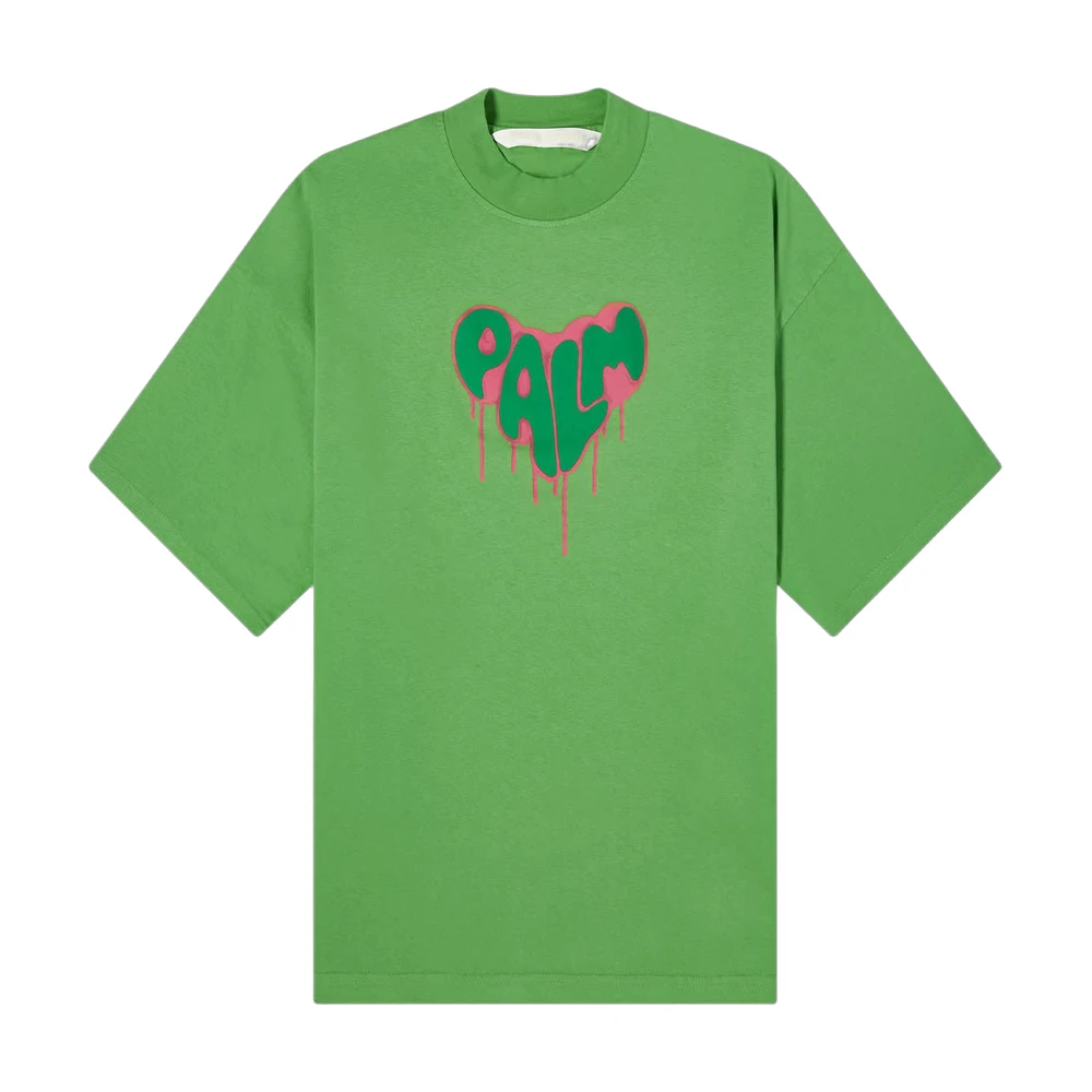 Palm Angels Dripping Heart Angels Tee
