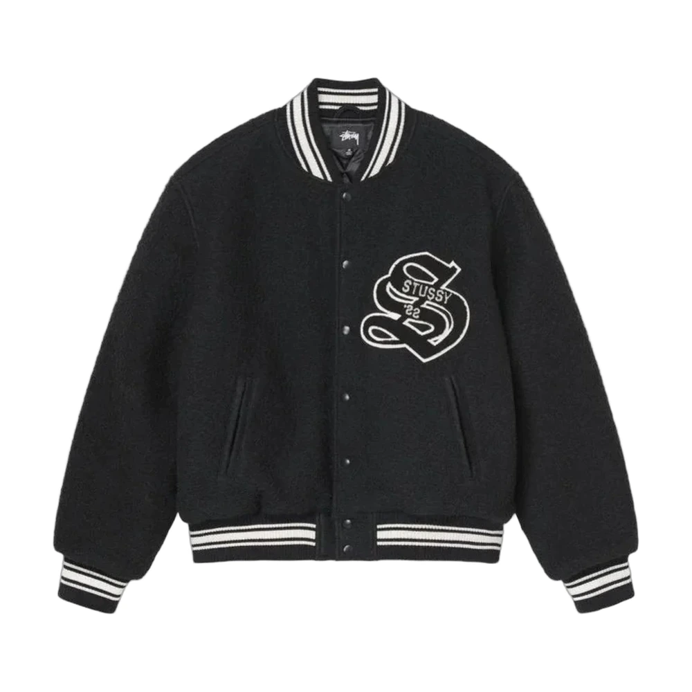 Stussy Snake Wool Varsity Jacket
