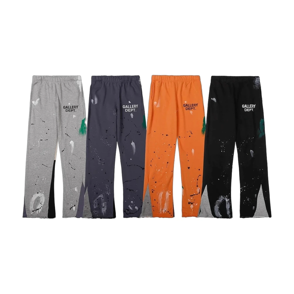 Gallery Dept. La Flare Paint-Splatter Sweatpants