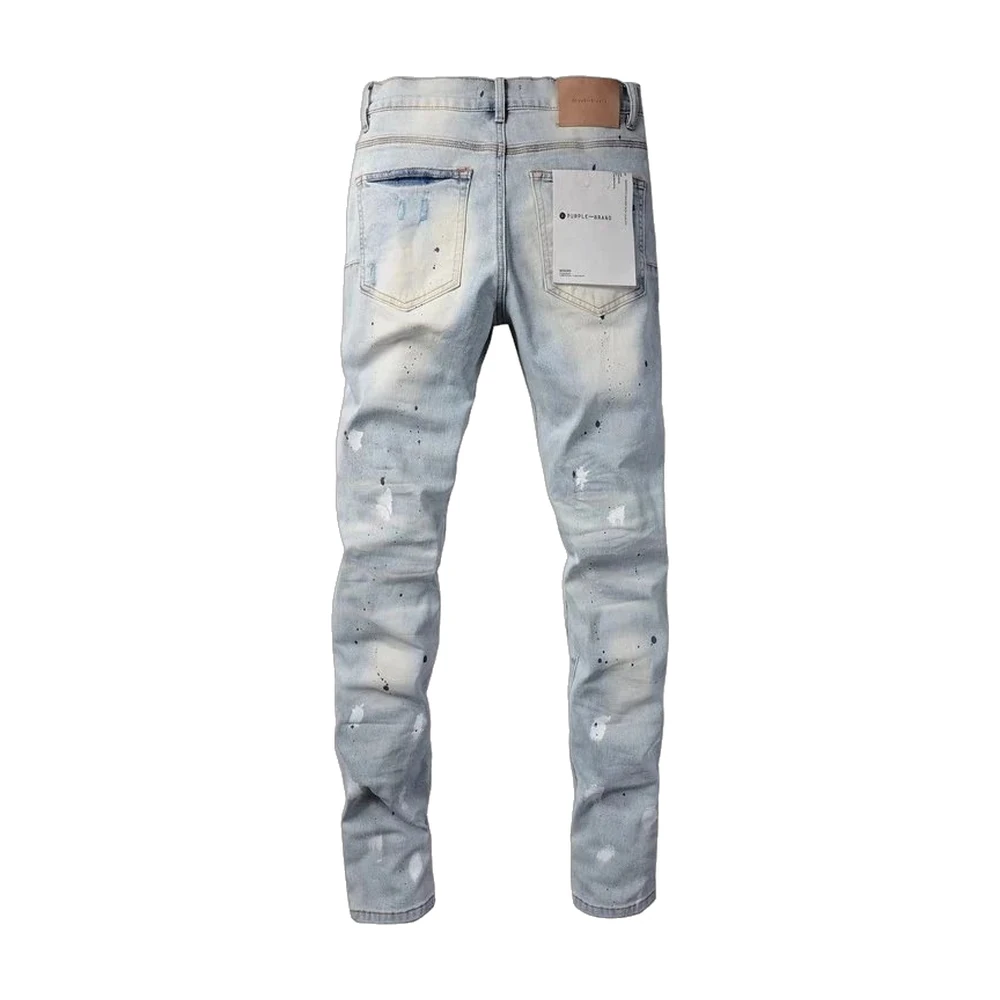 Purple Brand Distressed Slim Jeans