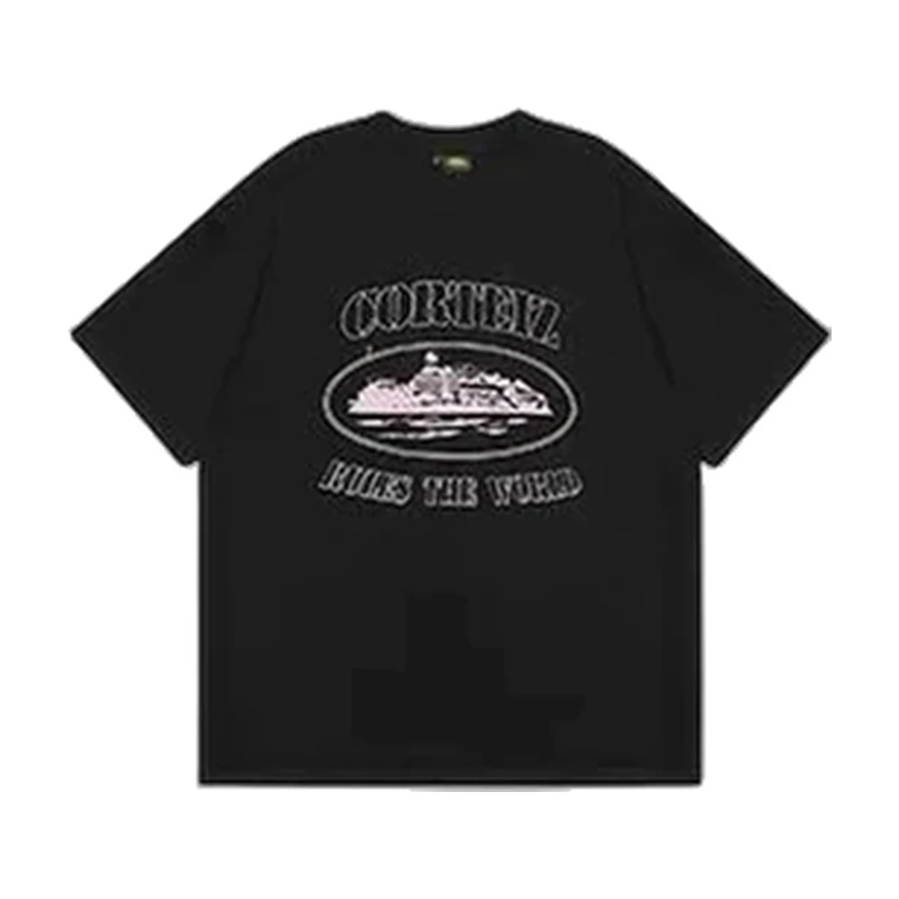 Corteiz Alcatraz Rules The World Tee (Black)