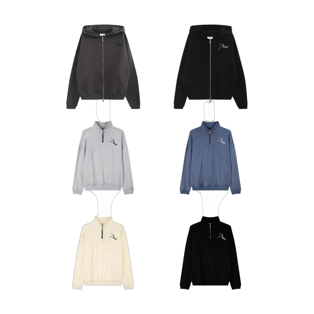 Rhude Logo Zip Hoodie