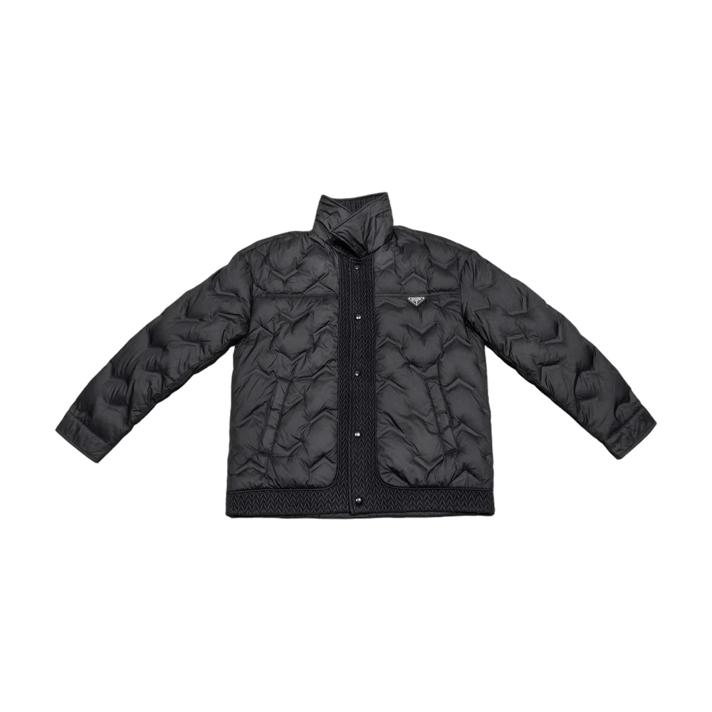 Prada Re-Nylon Quilted Down Jacket