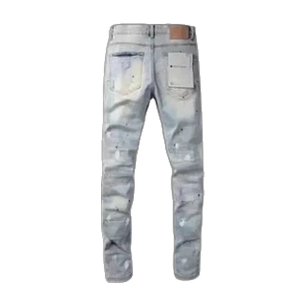 Purple Brand Distressed Slim Jeans