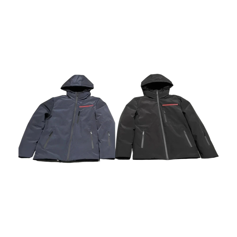 Prada Linea Rossa Technical Hooded Jacket