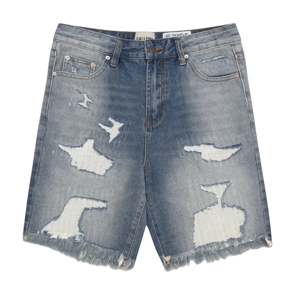 Gallery Dept Distressed Denim Shorts