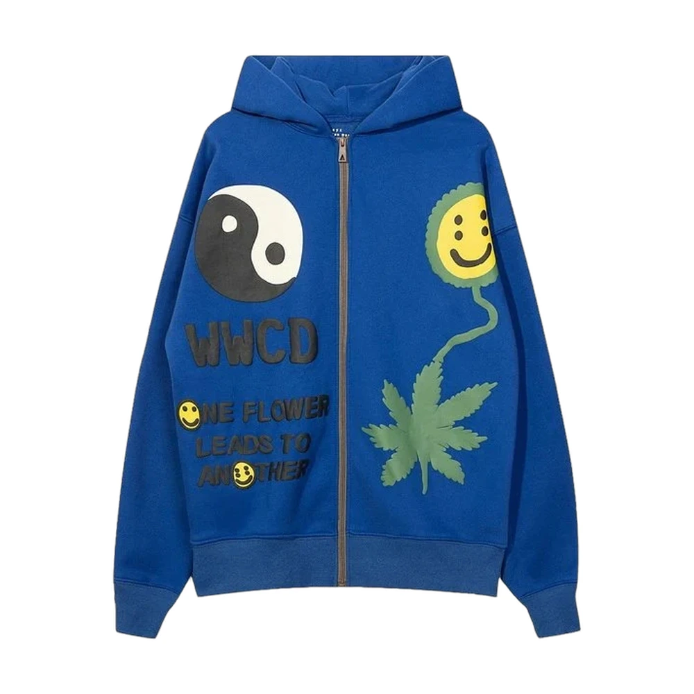 Cactus Plant Flea Market WWCD Yin Yang Zip Hoodie