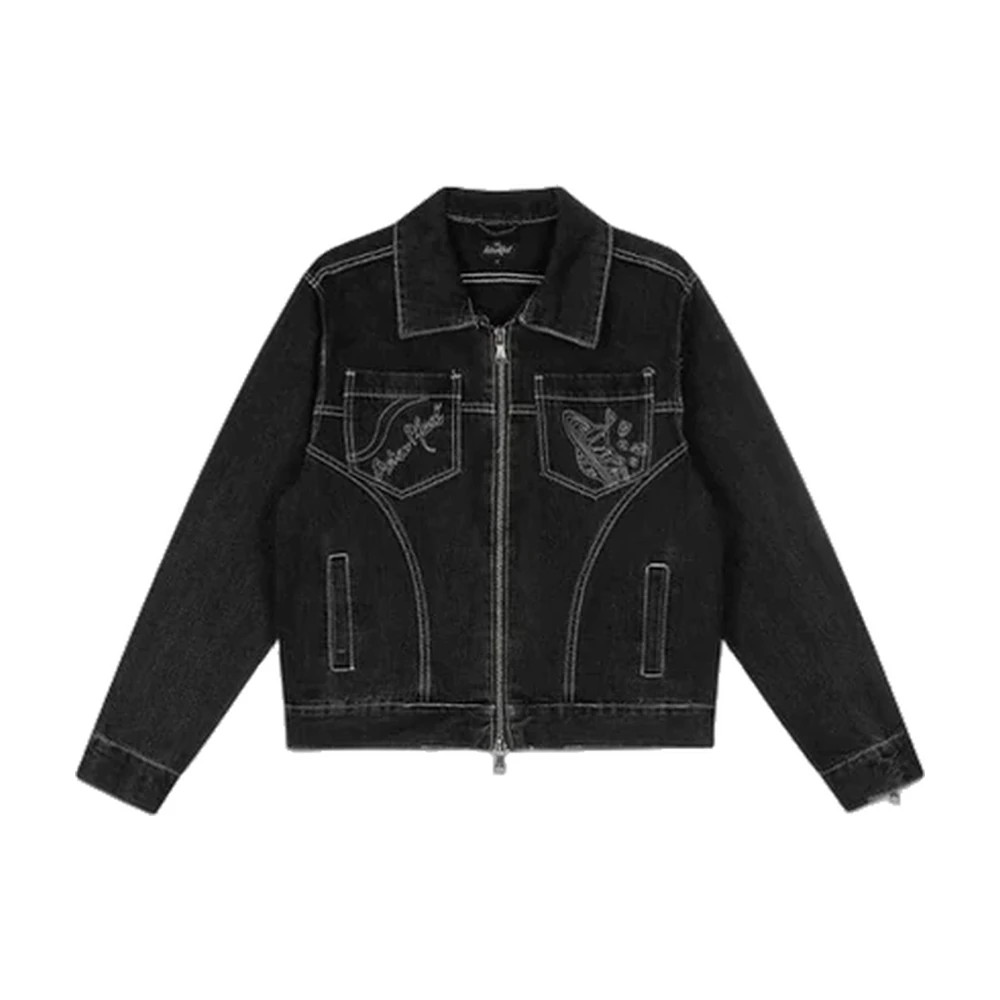 Broke Embroidered Denim Set