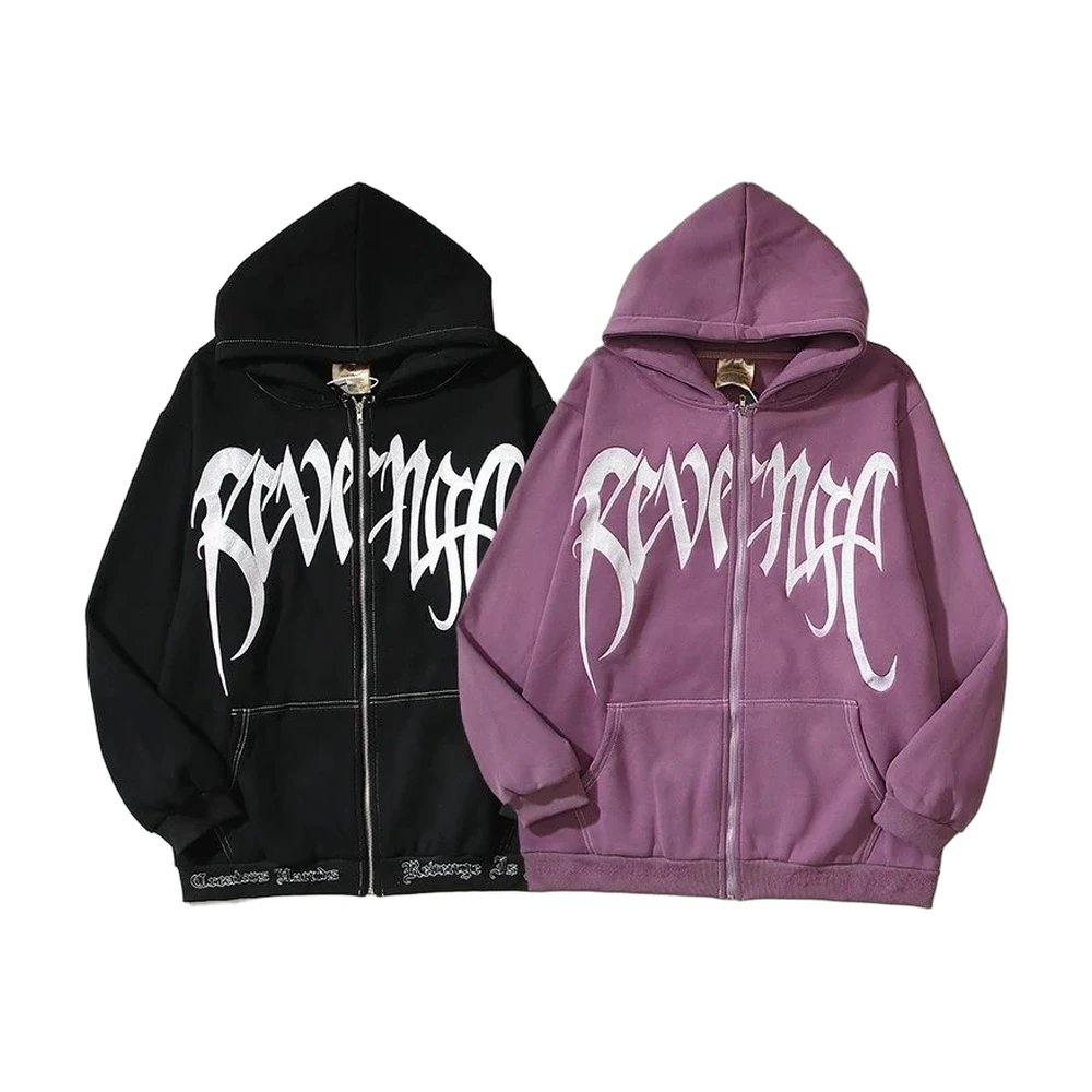 Revenge Zip-Up Hoodie