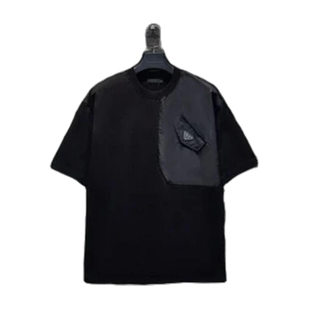 Prada Triangle Logo Tee