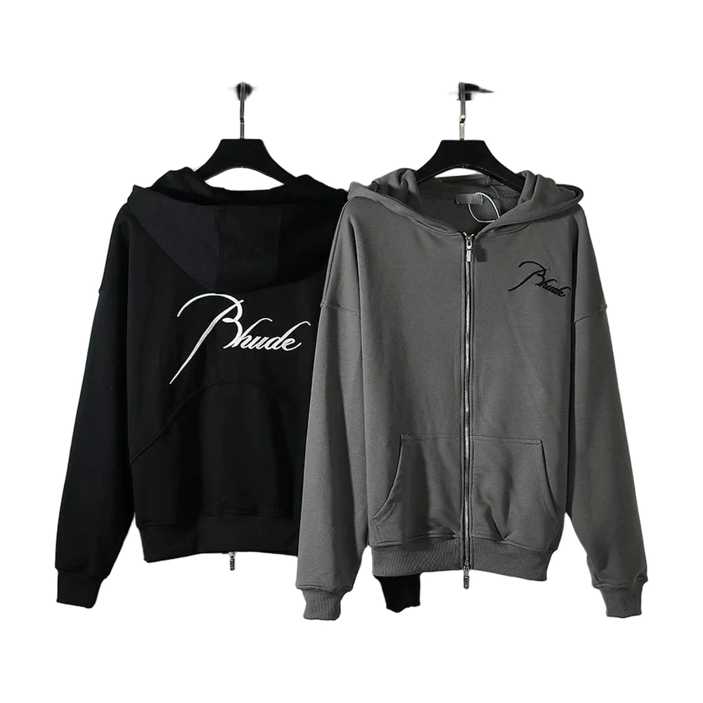 Rhude Logo Zip Hoodie
