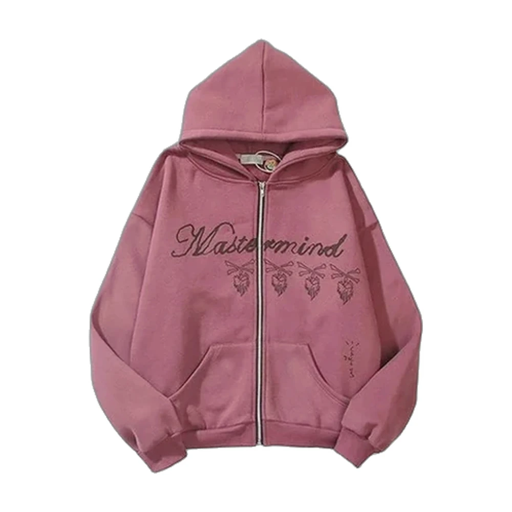 Mastermind Japan Embroidered Zip Hoodie