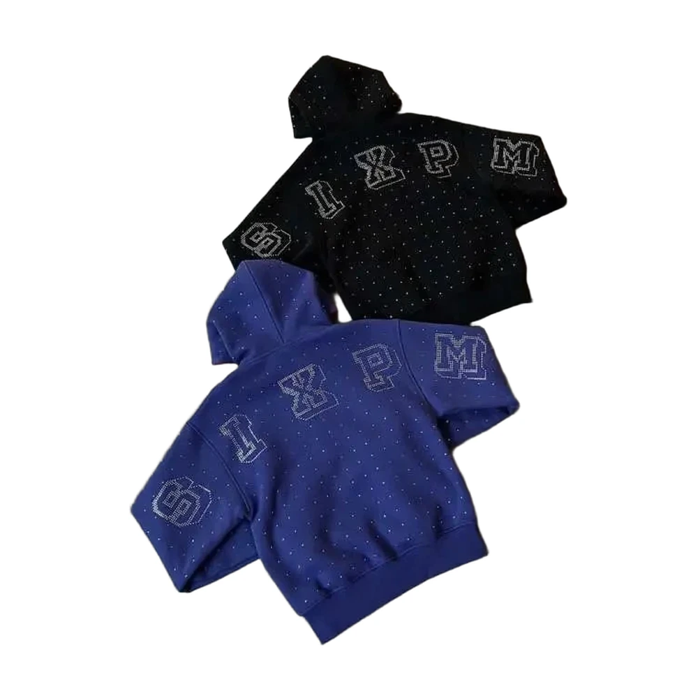 Sp5der Sixpm Rhinestone Hoodie