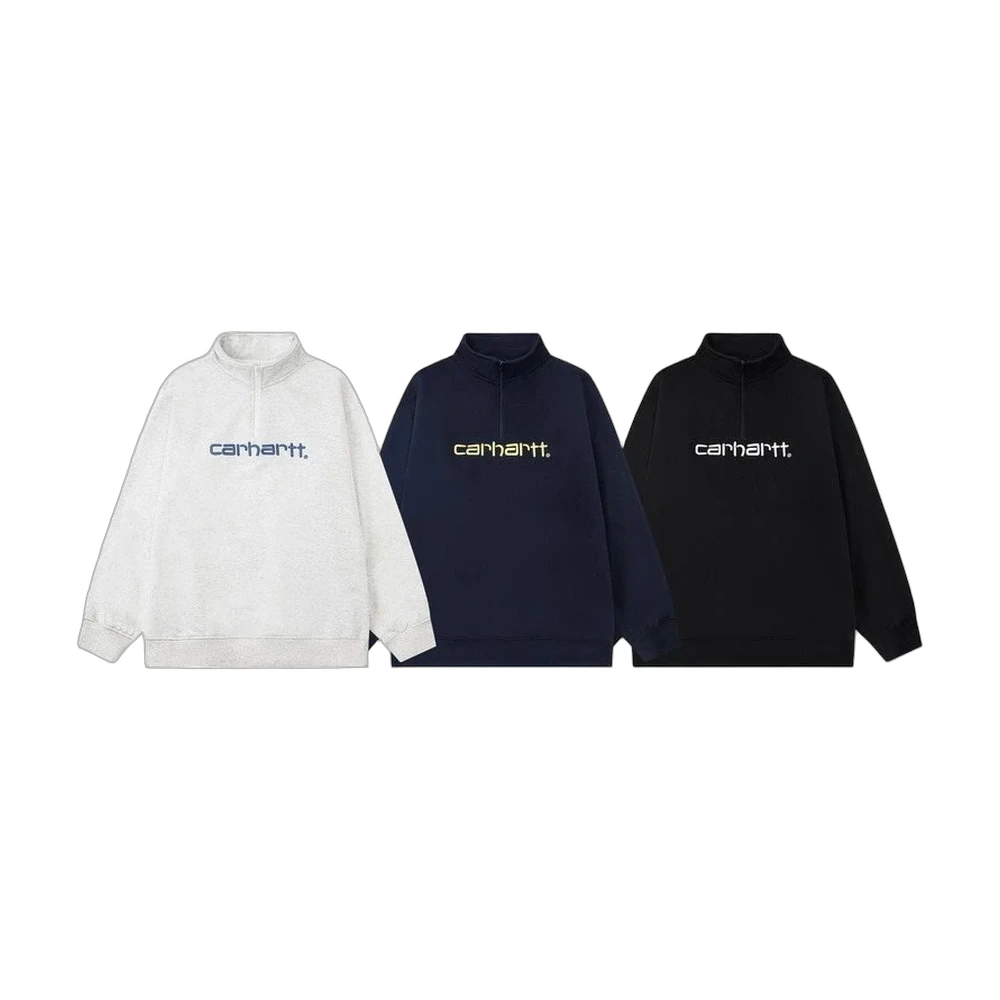 Carhartt WIP Script Logo Mock Neck Sweatshirt