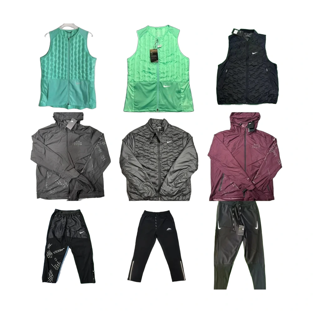 Nike Running Gear Bundle — Vests, Jackets & Pants