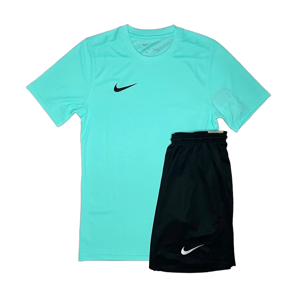 Nike Dri-FIT Tee + Shorts Set — Multi-Color Bulk Pack
