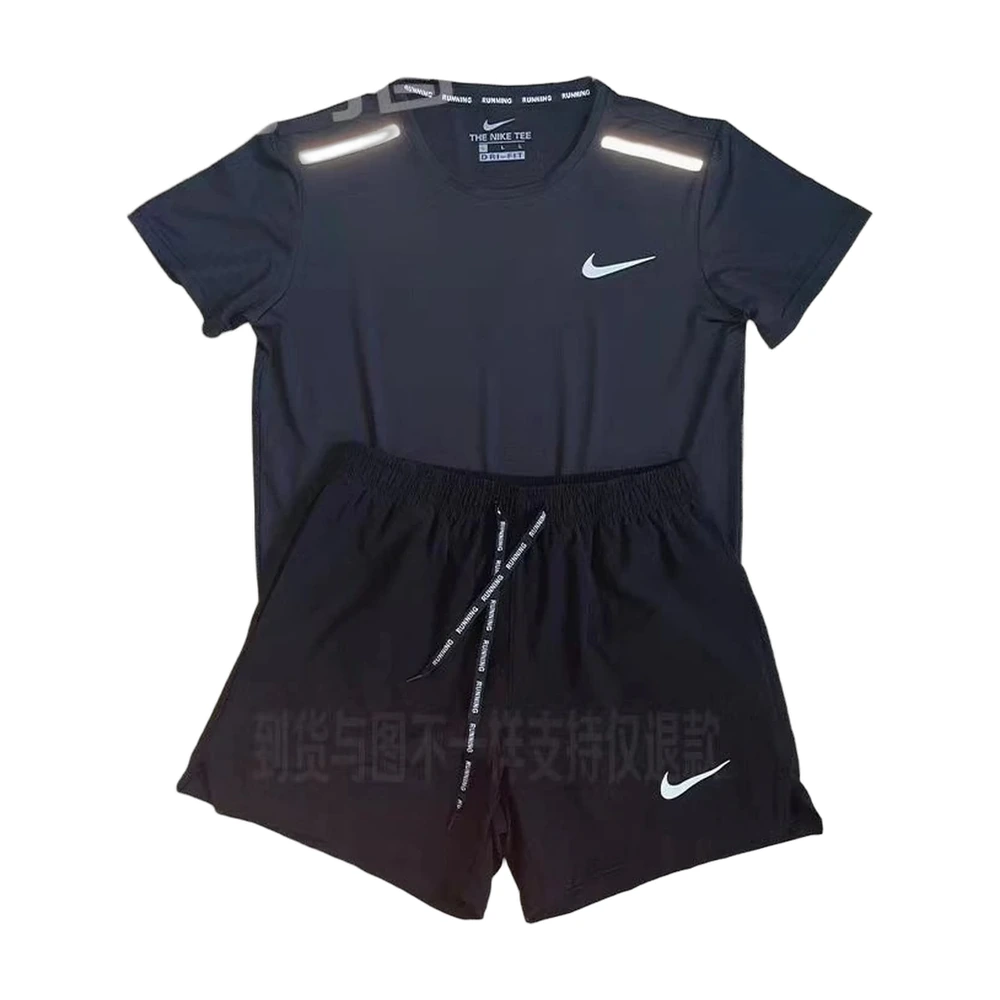 Nike Miler Tee Shorts Set