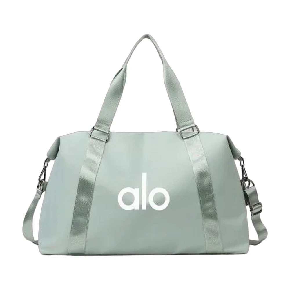 Alo Yoga Logo Duffel Bag - Sage