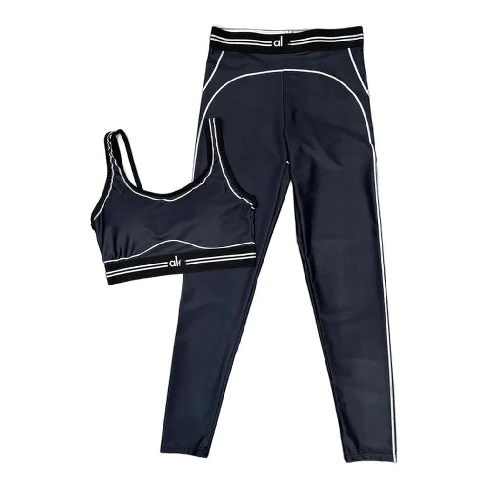 Sports Bra and Leggings Set
