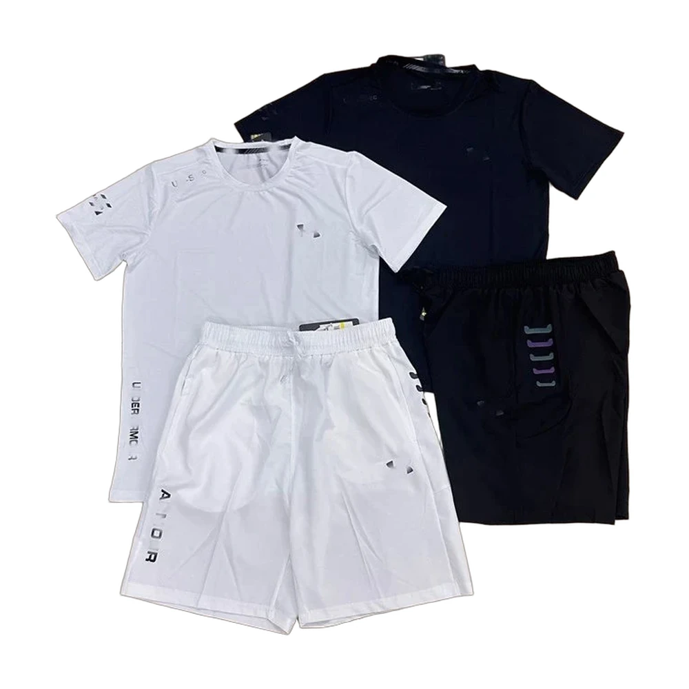 Fear of God Distressed Tee and Shorts Set