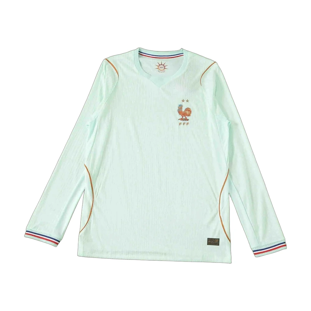 France 2024 Away Long-Sleeve Jersey (Mint Player Edition)