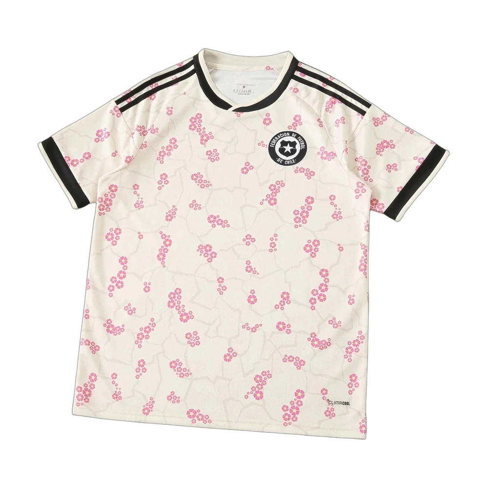 Chile 2026 Away Jersey (White/Floral)