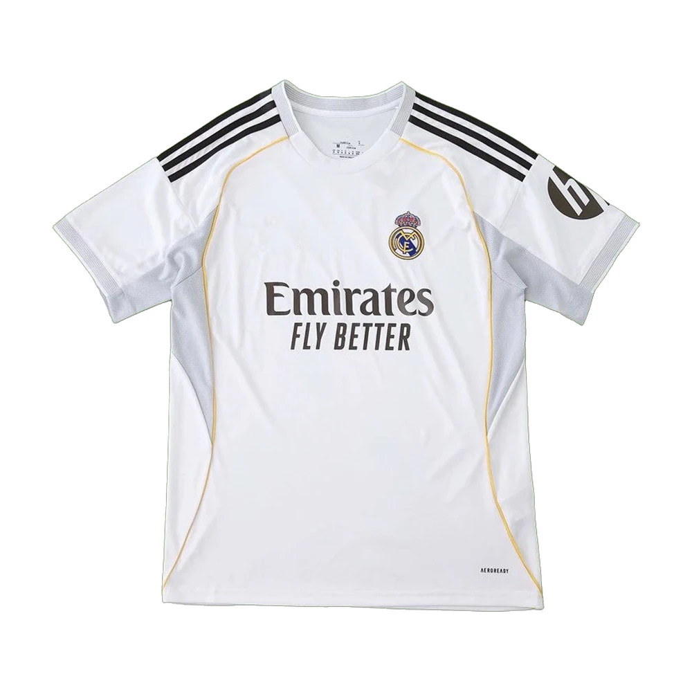 Real Madrid 2025/26 Home Jersey (White)