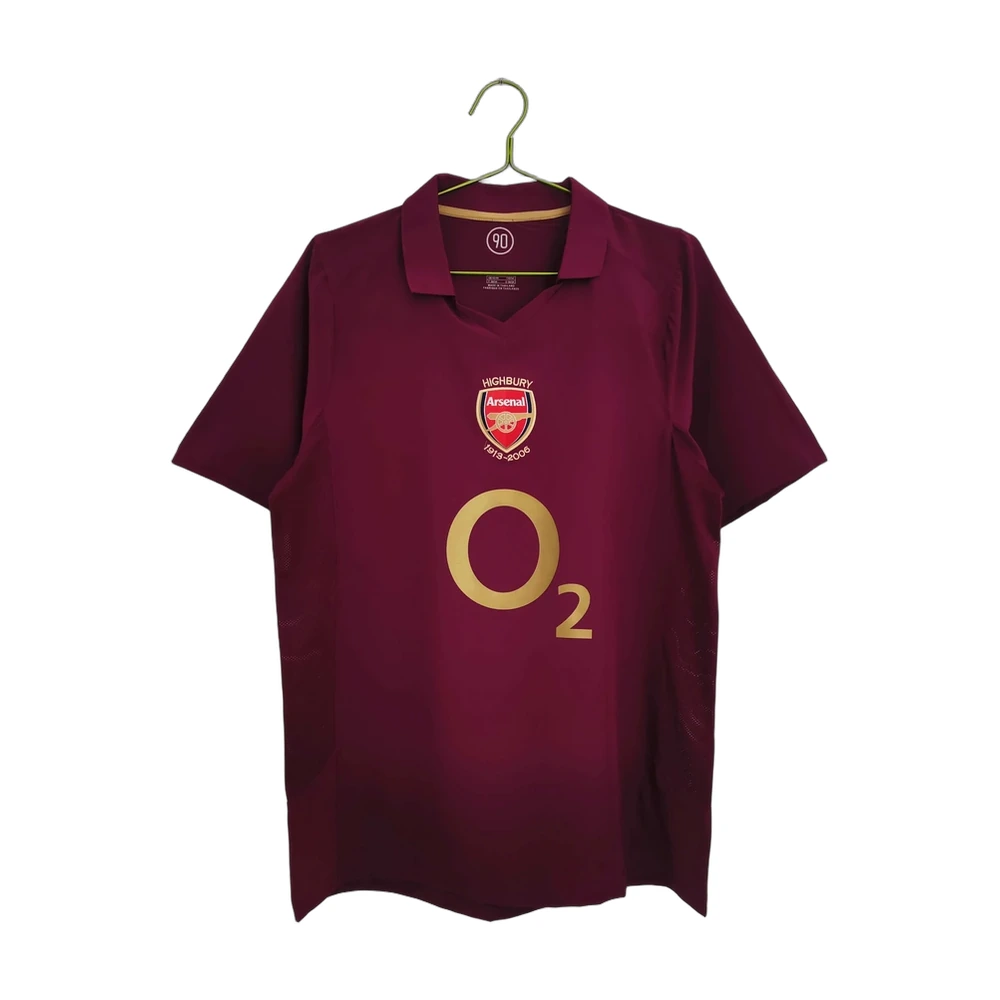 Arsenal 05/06 Home Retro Jersey (Redcurrant)