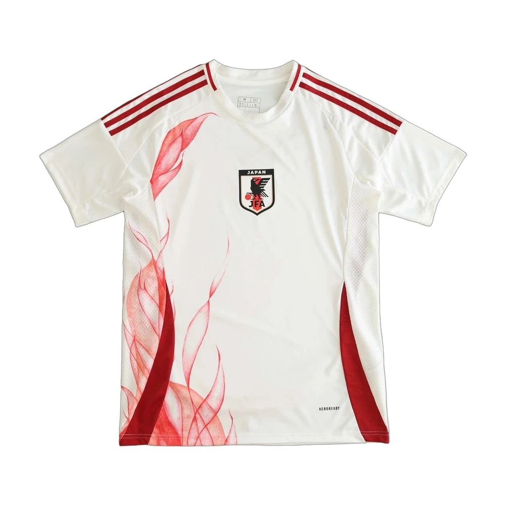 Japan 24/25 Away Jersey White Red Flame