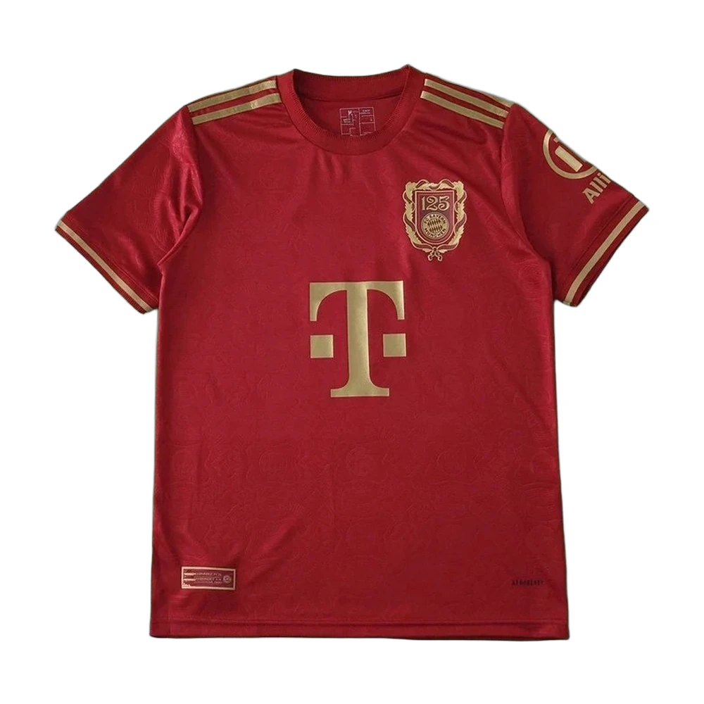 Bayern Munich 125th Anniversary Jersey Red/Gold