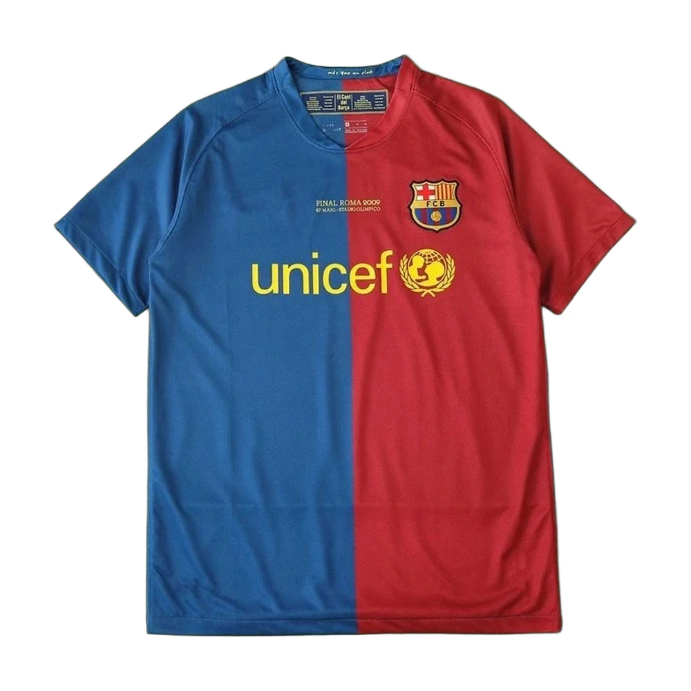 Barcelona 2008/09 Home Jersey Final Roma (Retro)