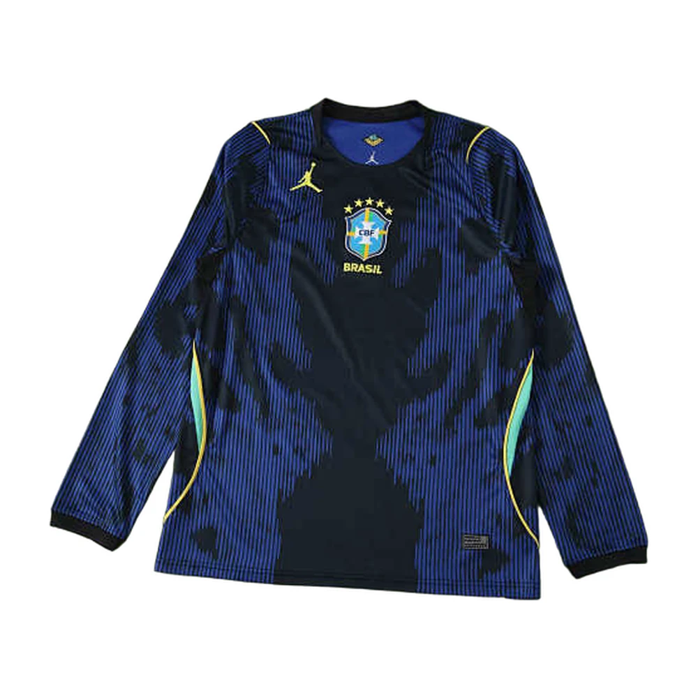 Brazil 2026 World Cup Away Long-Sleeve Jersey (Blue)