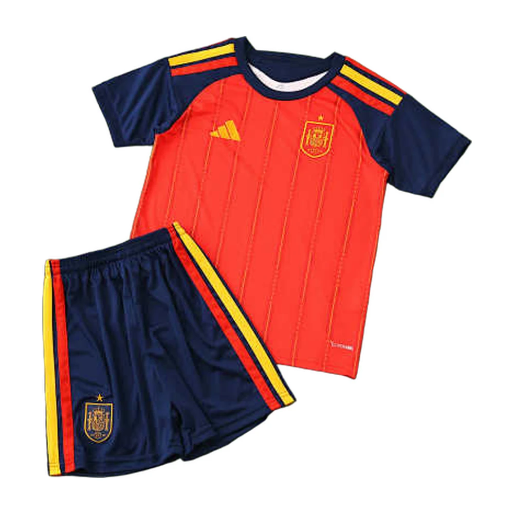 Spain 2026 Home Kids Kit Red/Navy