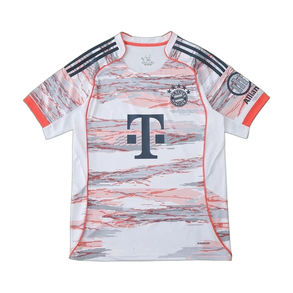 Bayern Munich 25/26 Away Jersey White/Pink